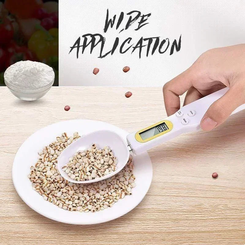 High Precision Electronic Weighing Spoon for Kitchen Baking Handheld Solid Liquid Dual Use Measuring Tool