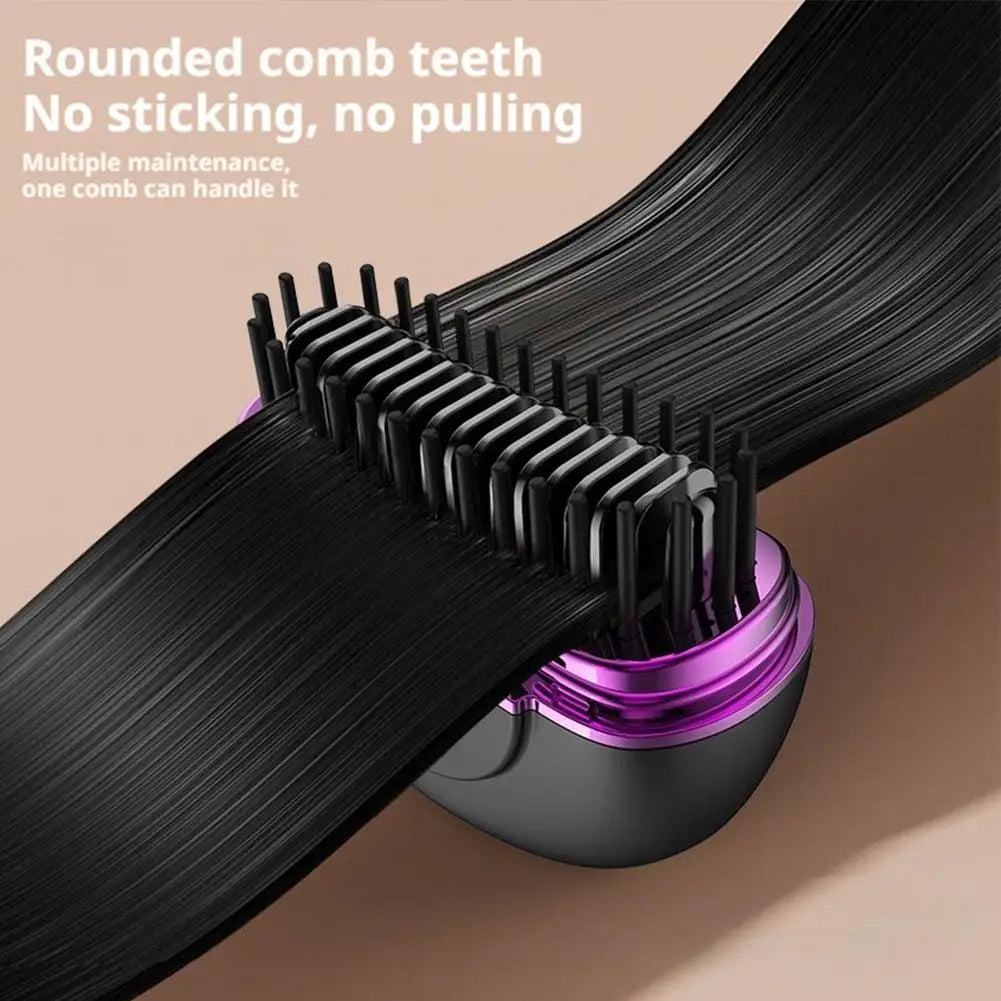 Mini Straightening Comb Wireless New Charging Straightener Portable Hair Care Non Damaging Hair Home Style Comb