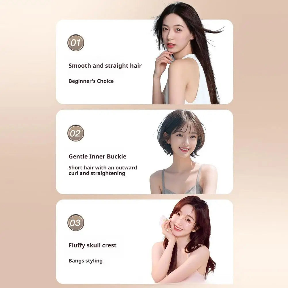 Mini Straightening Comb Wireless New Charging Straightener Portable Hair Care Non Damaging Hair Home Style Comb