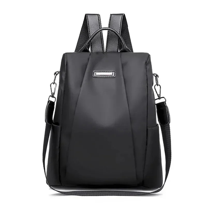 New women's fashionable multifunctional backpack solid color backpack detachable casual portable shoulder strap