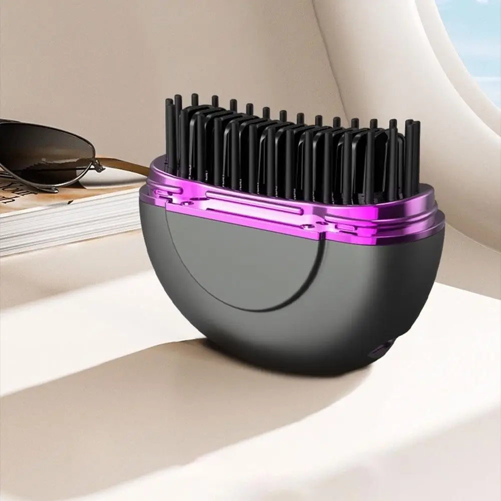 Mini Straightening Comb Wireless New Charging Straightener Portable Hair Care Non Damaging Hair Home Style Comb