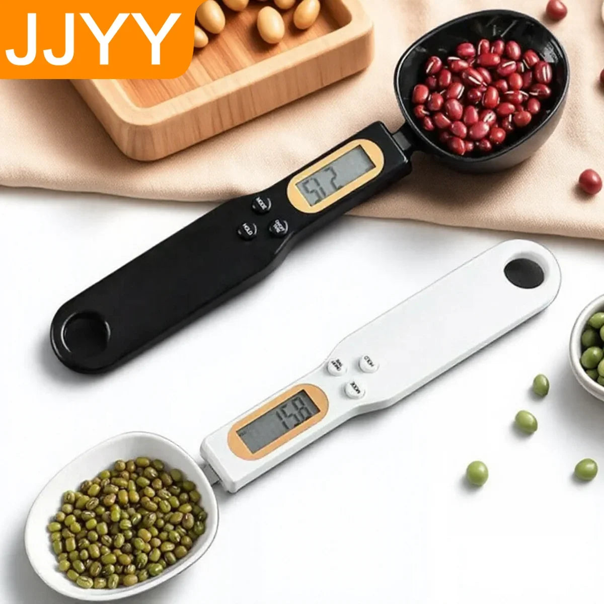 High Precision Electronic Weighing Spoon for Kitchen Baking Handheld Solid Liquid Dual Use Measuring Tool