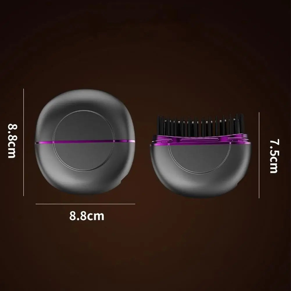 Mini Straightening Comb Wireless New Charging Straightener Portable Hair Care Non Damaging Hair Home Style Comb