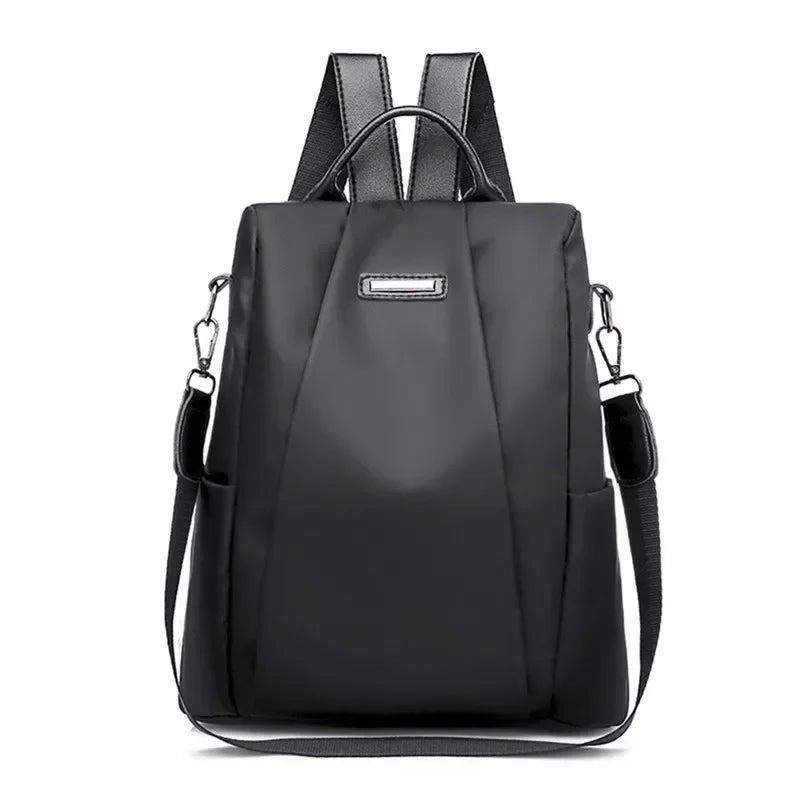 New women's fashionable multifunctional backpack solid color backpack detachable casual portable shoulder strap