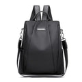 New women's fashionable multifunctional backpack solid color backpack detachable casual portable shoulder strap